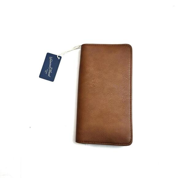 Universal Thread Brown Leather Wallet - Picture 1 of 7